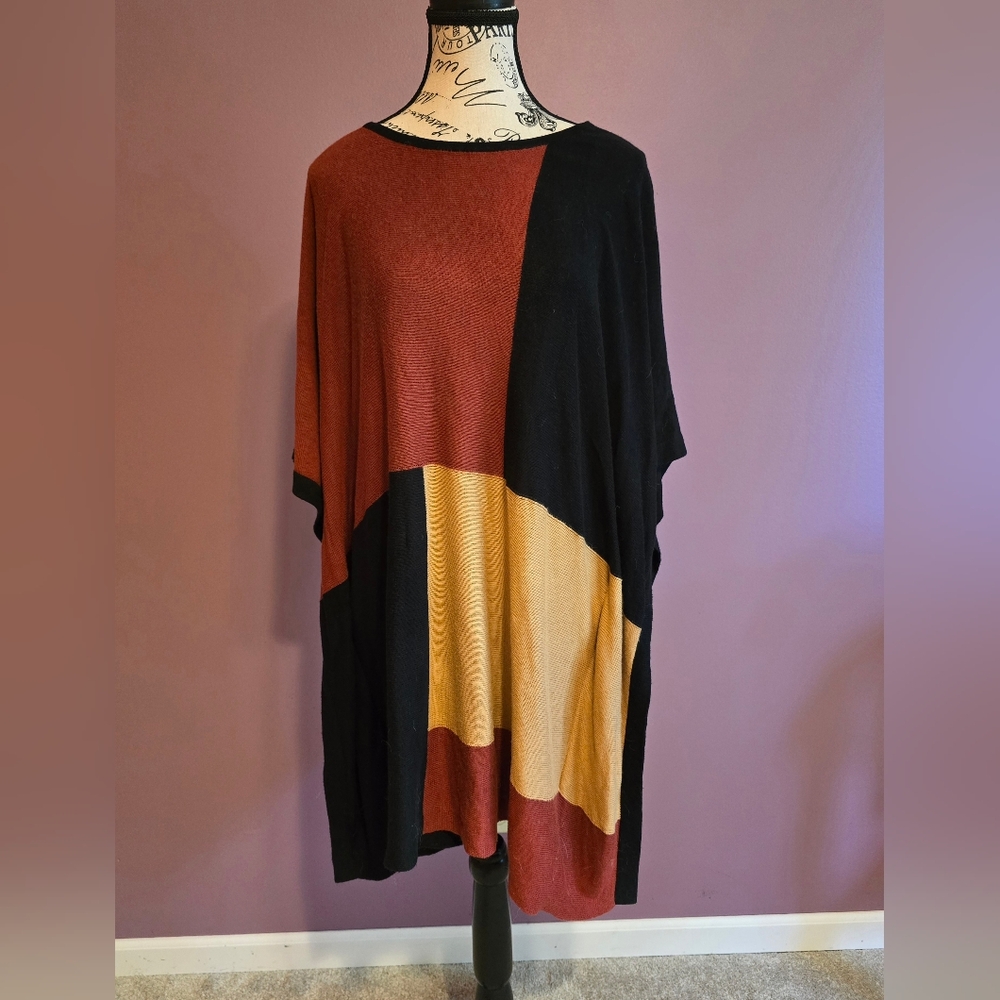 August silk poncho